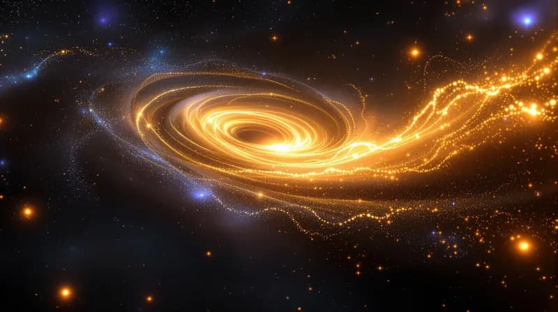 Telescopul James Webb de la NASA observă procesul de hrănire al unei găuri negre supermasive