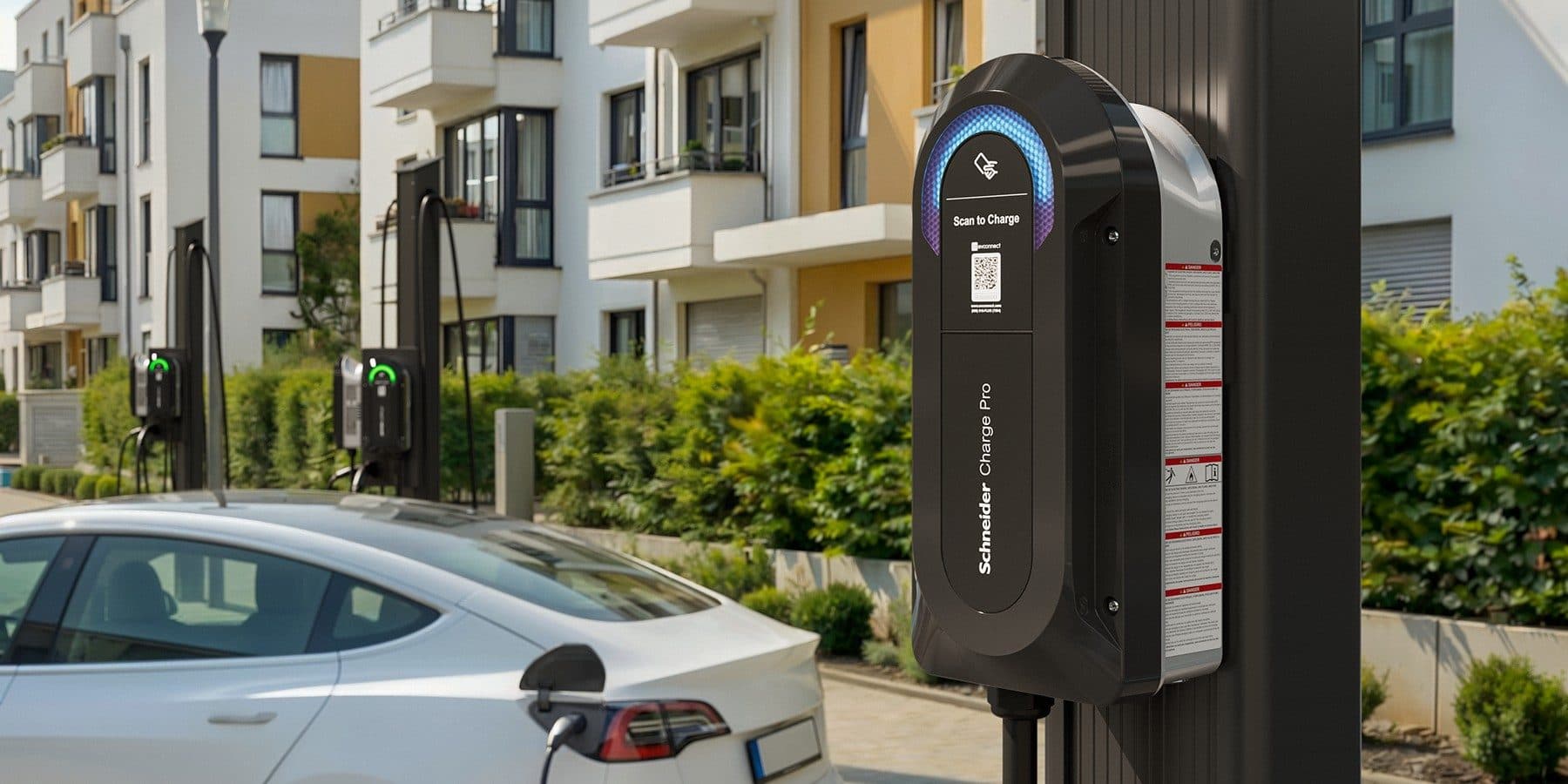 Schneider Electric Upgrades Charge Pro Commercial EV Charger with NACS Support