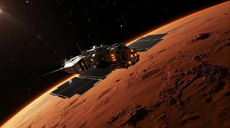 Nava spațială Psyche a NASA a finalizat cu succes survolul planetei Marte în drumul său către asteroidul metalic