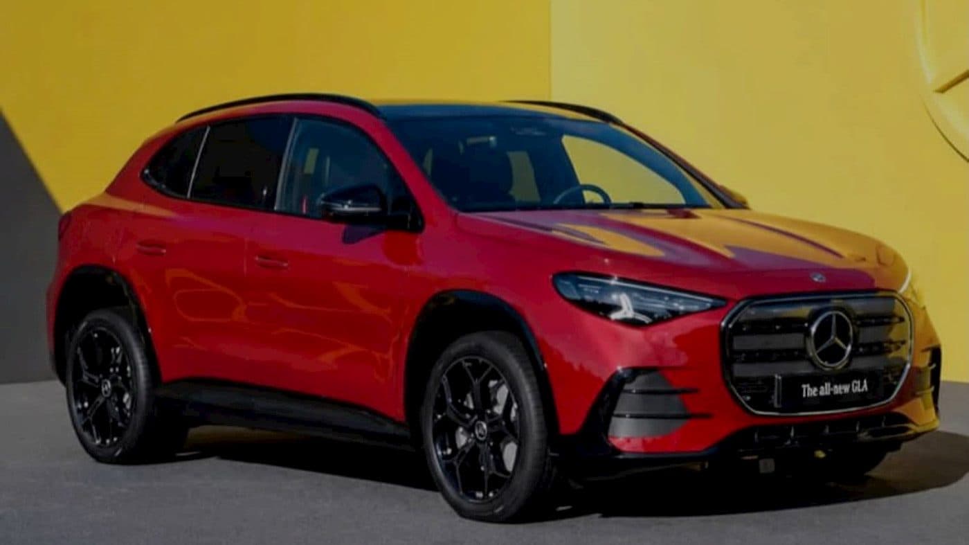 Leaked Image Reveals New Mercedes-Benz GLA EV Ahead of Official Debut