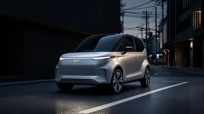 BYD lansează Racco în Japonia, primul Kei Car electric creat de un producător străin