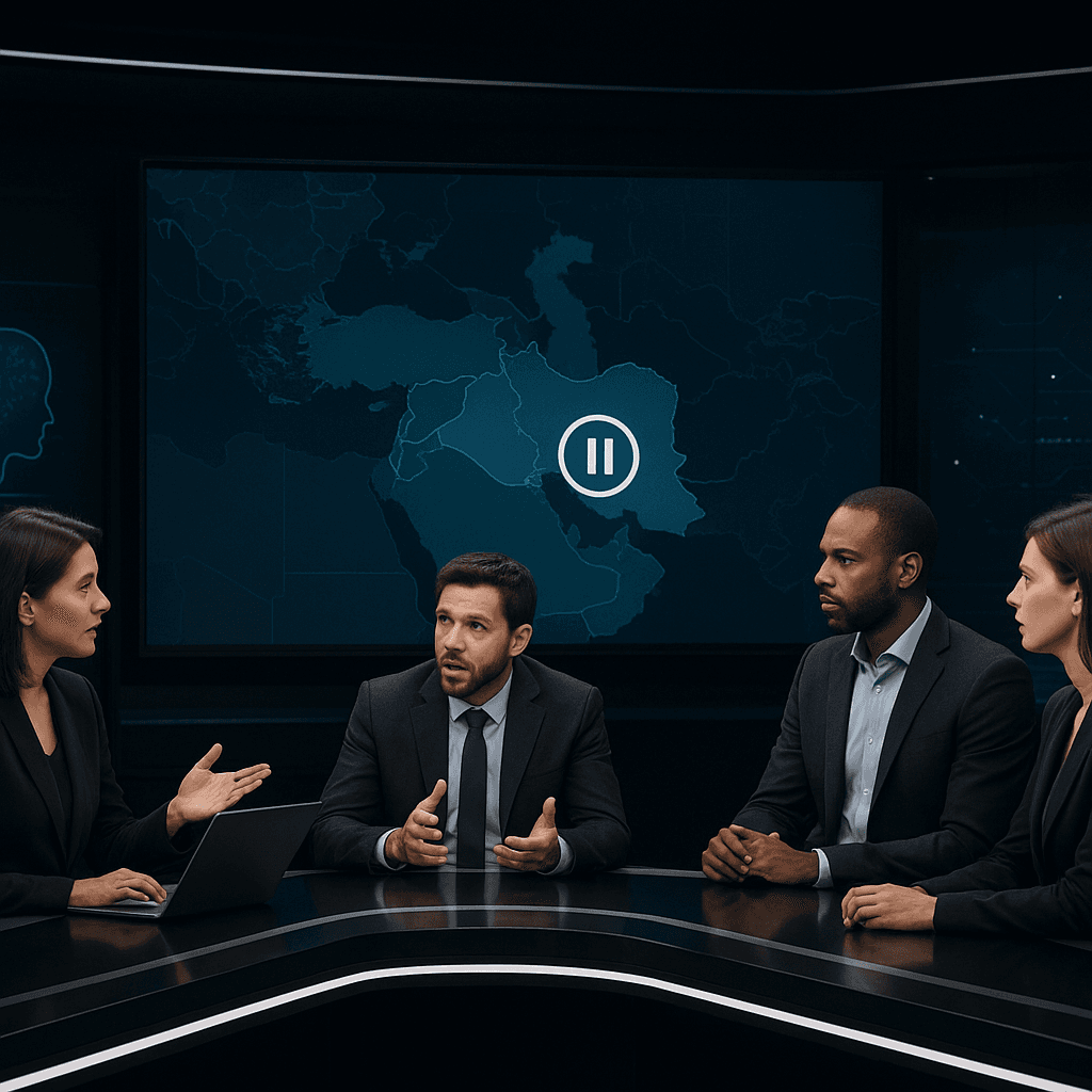 Iran Strikes On Hold, Digital Divide Over AI Discussed on Bloomberg This Weekend