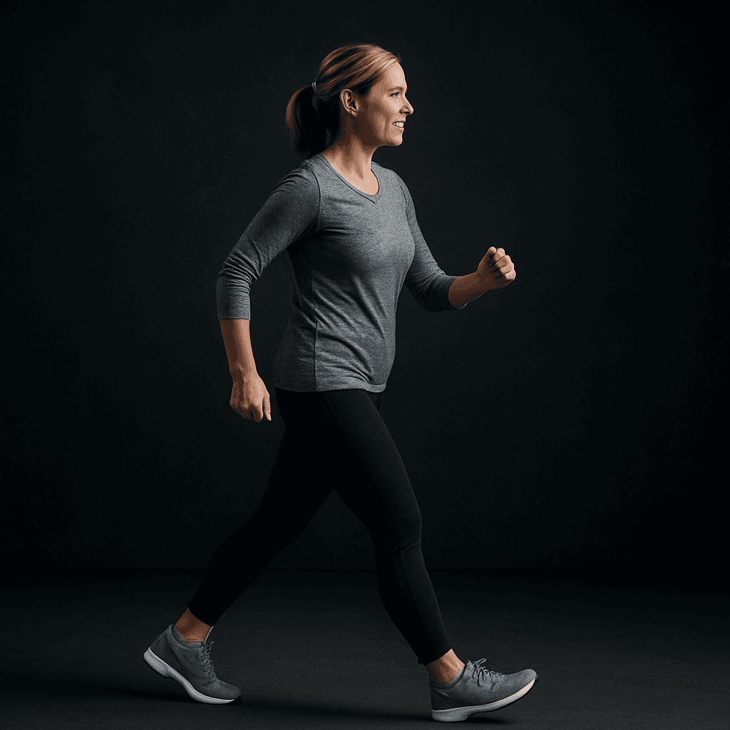 Weekly Brisk Walking Session Found to Trim Belly Fat