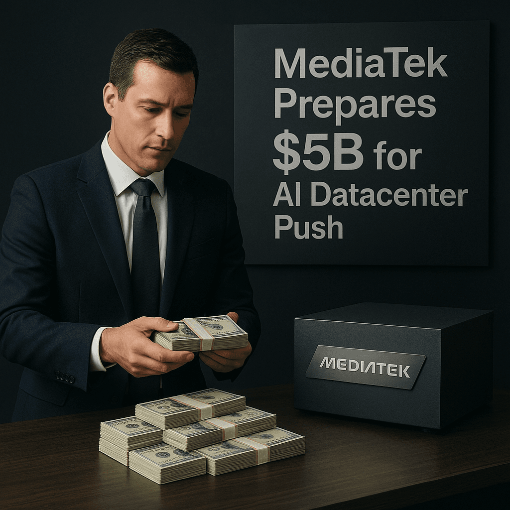 MediaTek Prepares $5B for AI Datacenter Push