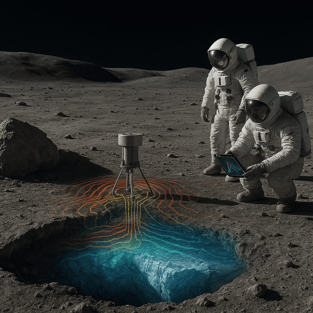 Moonquakes Could Reveal Hidden Water Beneath Lunar Surface