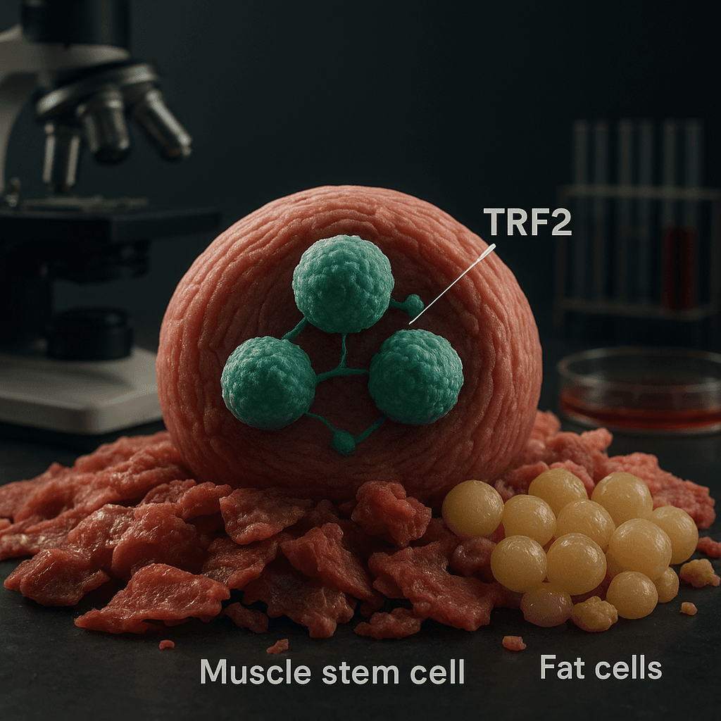 Protein TRF2 Essential for Maintaining Muscle Stem Cells