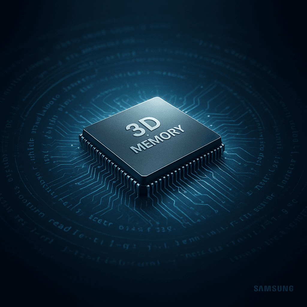 Samsung Unveils 3D-Memory Roadmap to Surpass Rivals in AI Tech