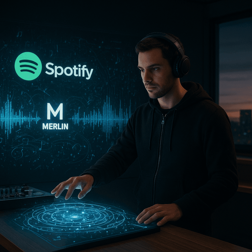 Spotify Unveils AI-Powered Music Remix and Covers with Merlin Partnership