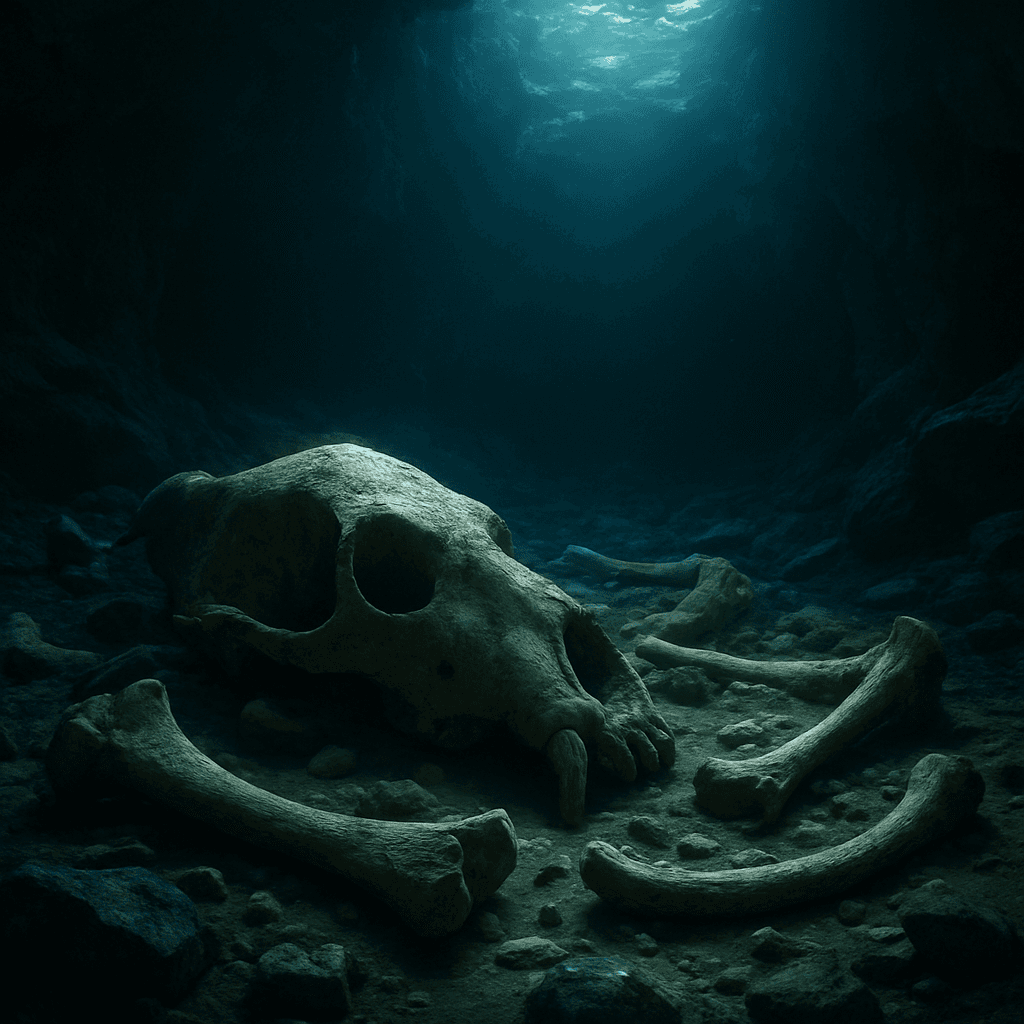Underwater Bones Hold Clues to Extinct Giants Mystery