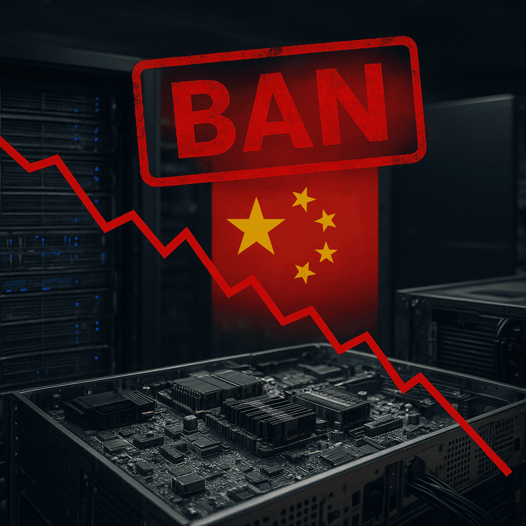 US Import Ban Proposal Sends Chinese Optical Stocks into Decline