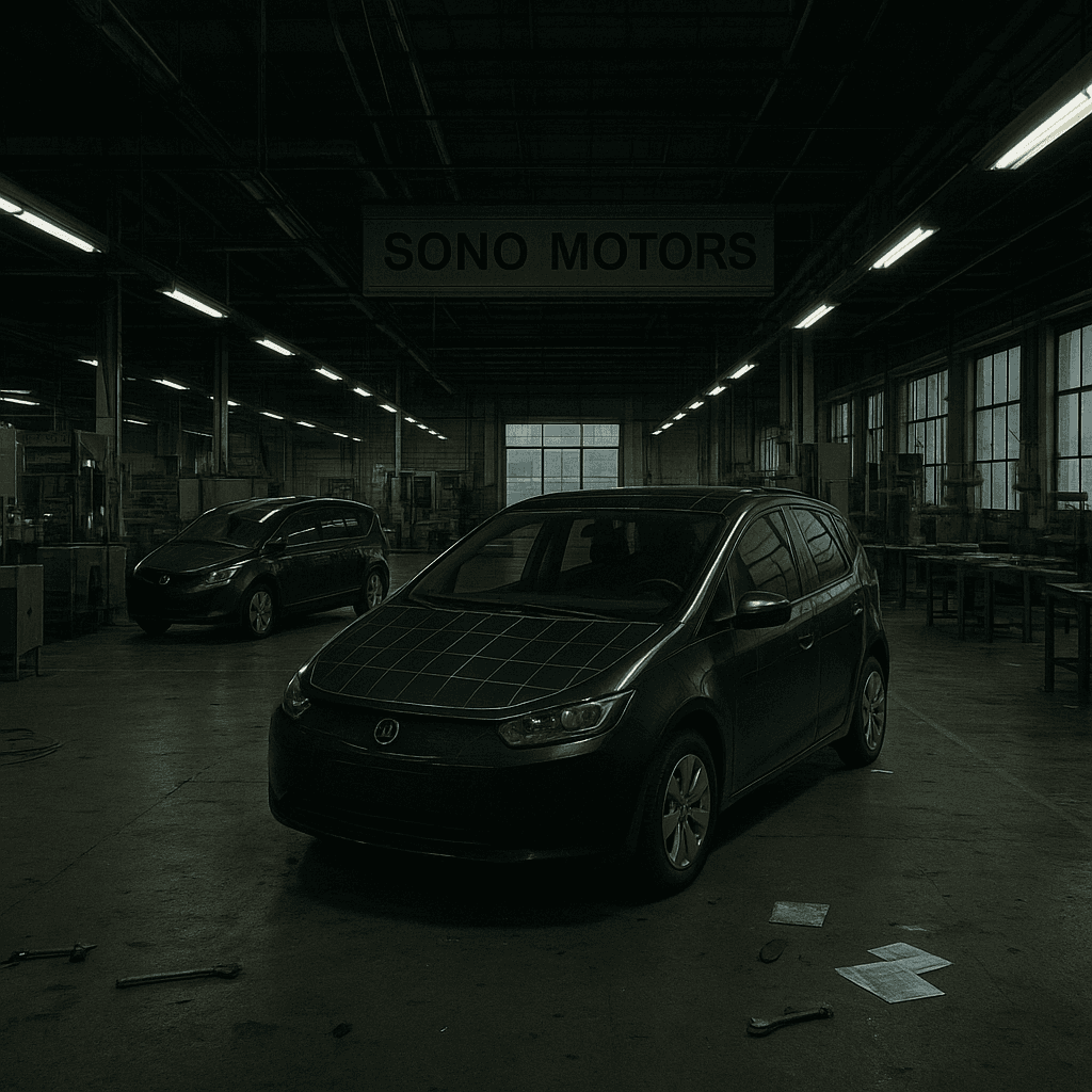 Sono Motors Shuts Down: EV Pioneer Files for Insolvency