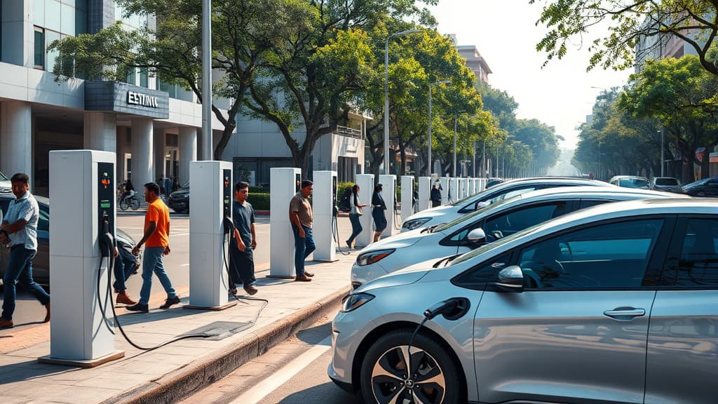 India își consolidează infrastructura EV cu peste 6.500 de puncte publice de încărcare