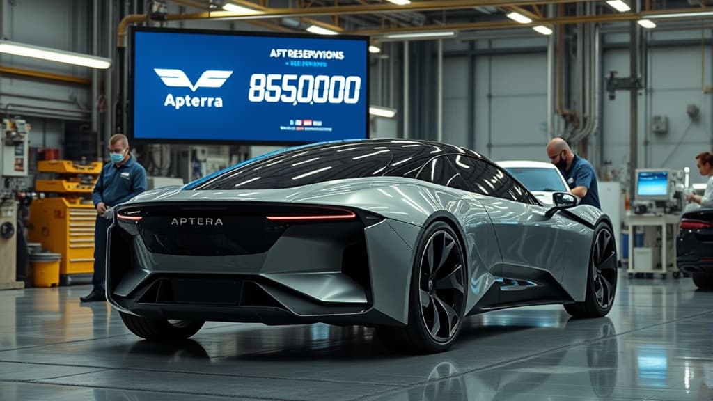 Aptera Prepares to Build Customer Cars After Years of Delays