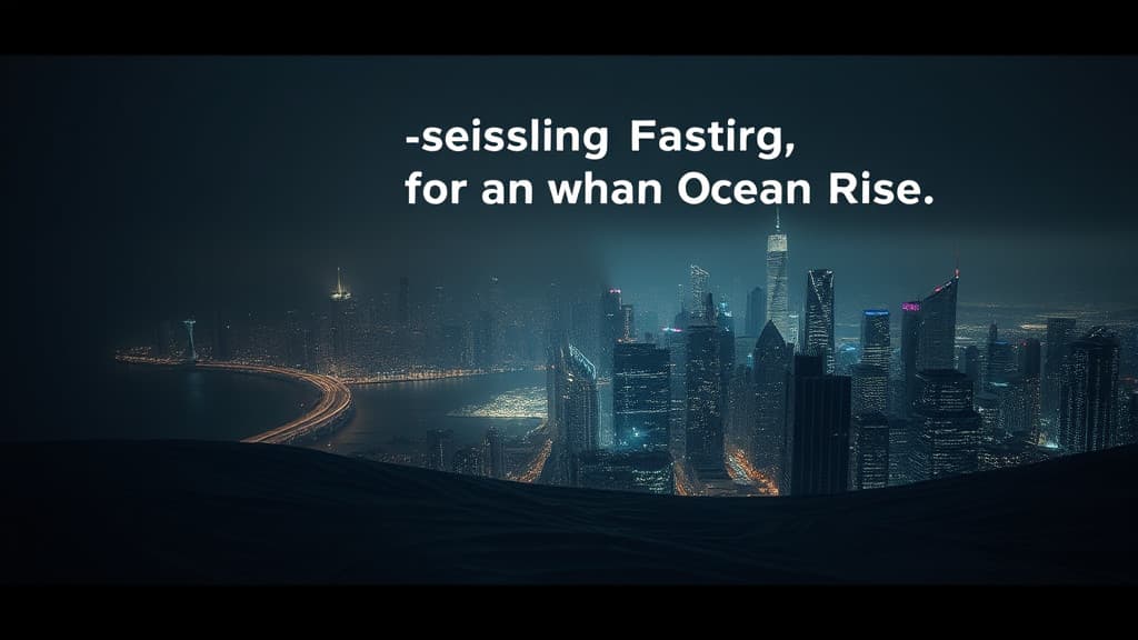 Coastal Cities Sinking Faster than Ocean Rise