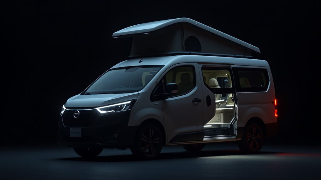 Nissan lansează camper van-ul electric Relax, cu autonomie de 408 miles (aprox. 657 km)
