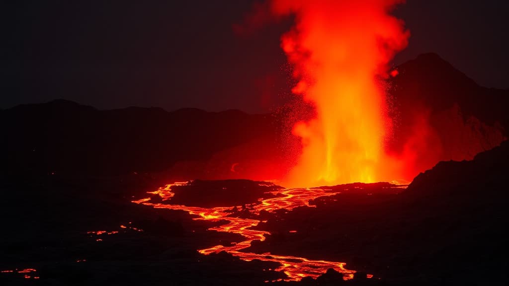 Superheated Magma May Power Towering Lava Fountains