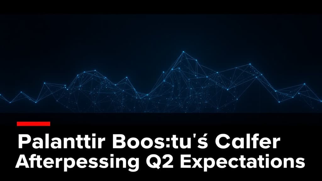 Palantir Boosts Revenue Outlook After Surpassing Q2 Expectations