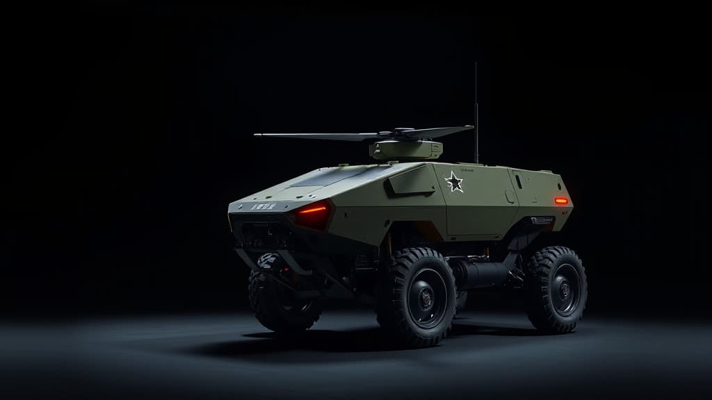US Army Unveils Extended-Range Electric Unmanned Ground Vehicle