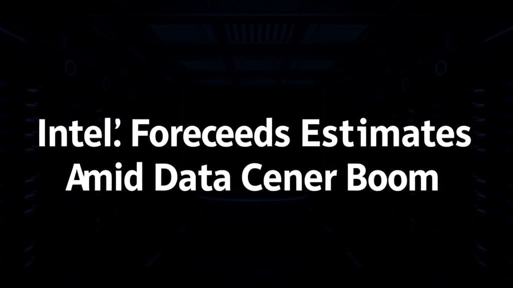 Intel Forecast Exceeds Estimates Amid Data Center Boom