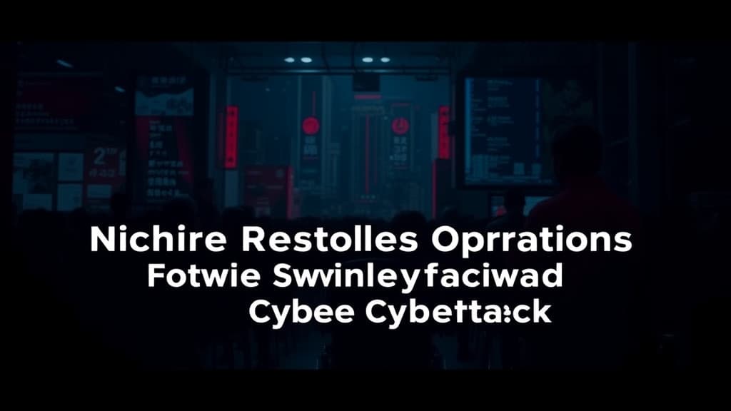 Nichirei Restores Operations Following Nationwide Cyberattack