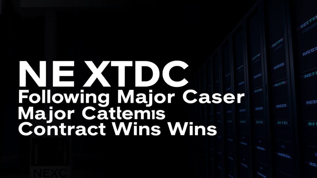 NEXTDC Shares Surge Following Major Data Center Contract Wins