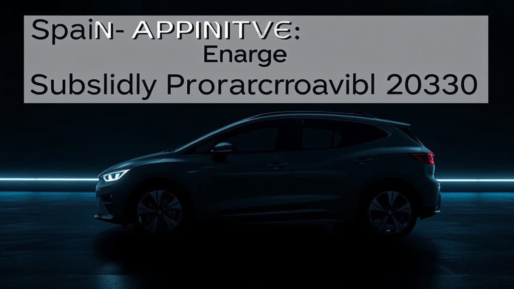 Spain Approves Auto+ EV Subsidy Program Through 2030
