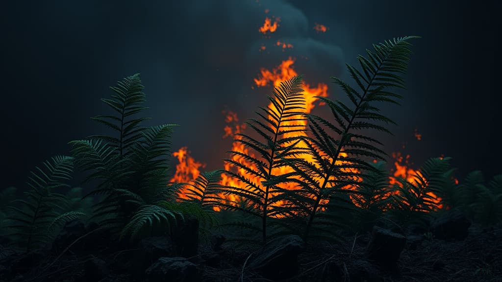 Ancient Ferns Fueled Catastrophic Wildfires During Triassic Mass Extinction