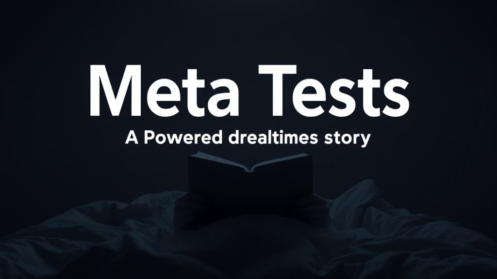 Meta Tests AI-Powered Bedtime Story Application