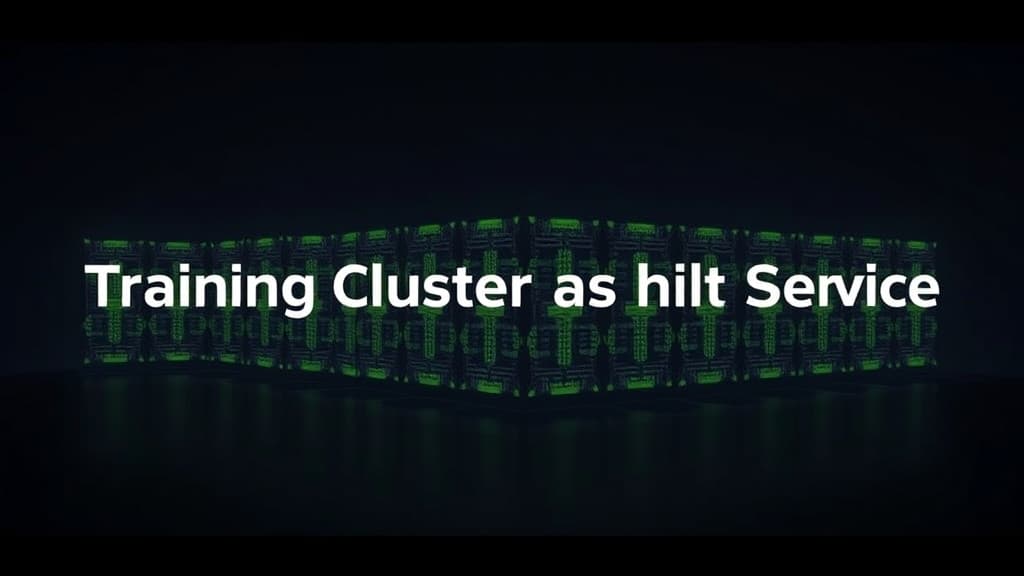 NVIDIA and Partners Launch Training Cluster as a Service