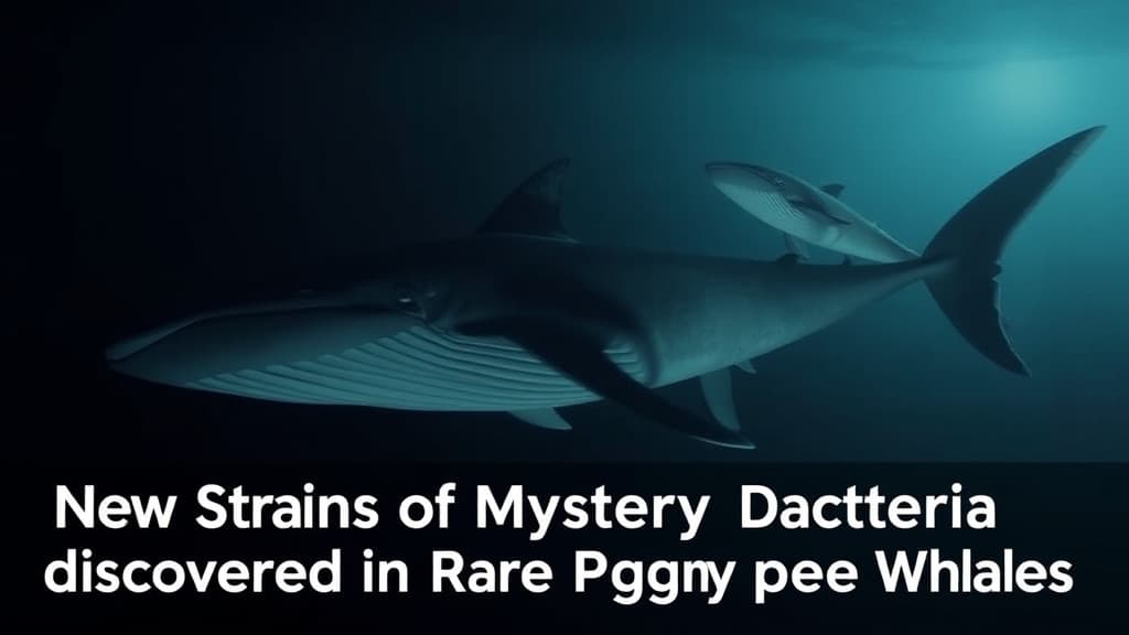New Strains of Mystery Bacteria Discovered in Rare Pygmy Sperm Whales