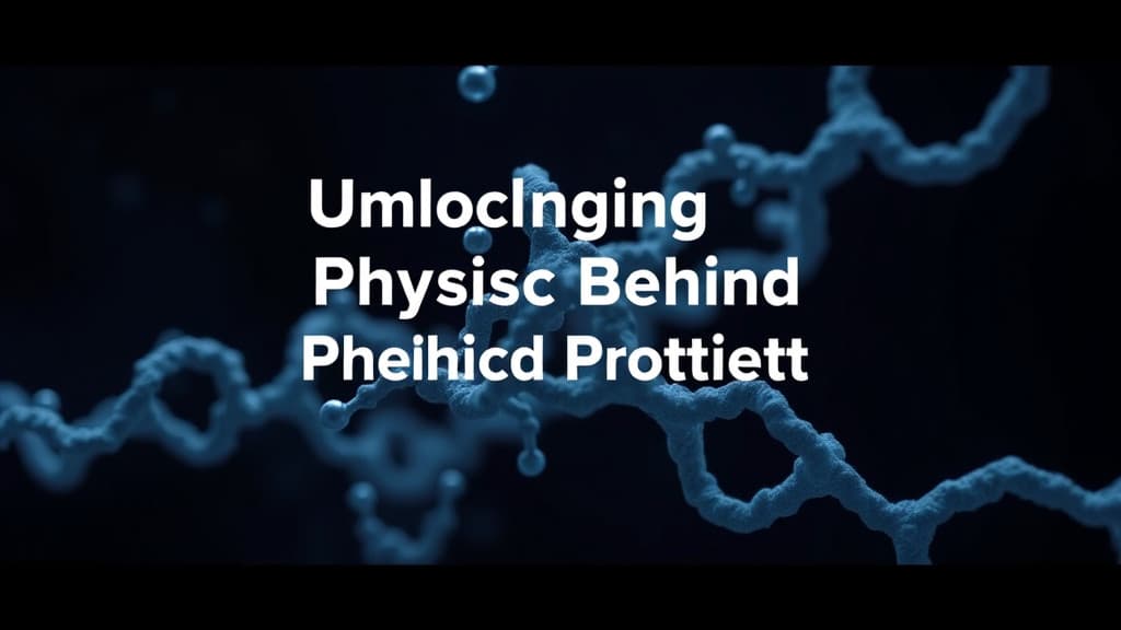 Unlocking the Physics Behind Protein Condensates
