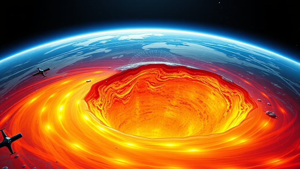 Nucleul Pământului se inversează