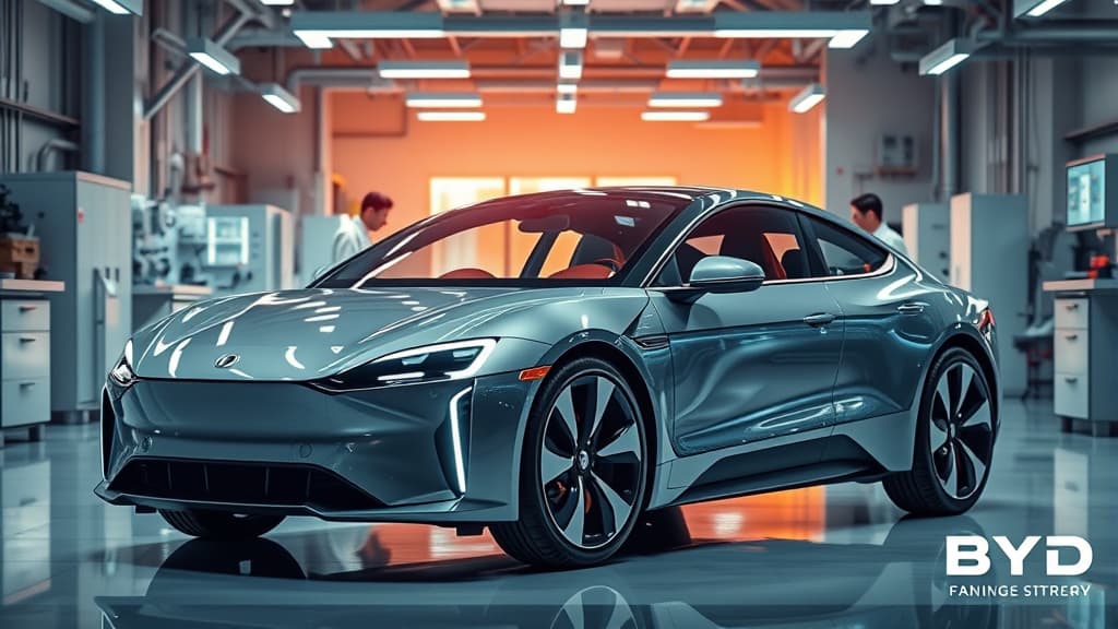 BYD accelerează viitorul EV cu brevete de baterii cu stare solidă