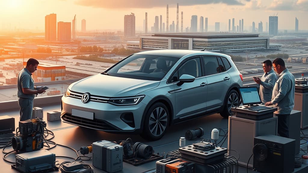 Volkswagen Tianjin se asociază cu Leadrive pentru module de putere SiC