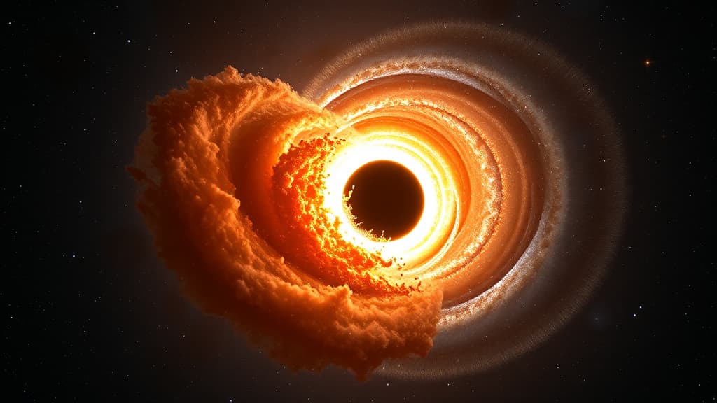 Hidden Supermassive Black Hole Unveiled After Star Shredding