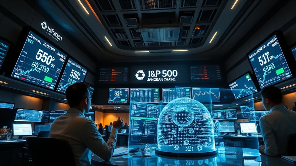 JPMorgan majorează prognoza pentru S&P 500 pe fondul investițiilor în AI