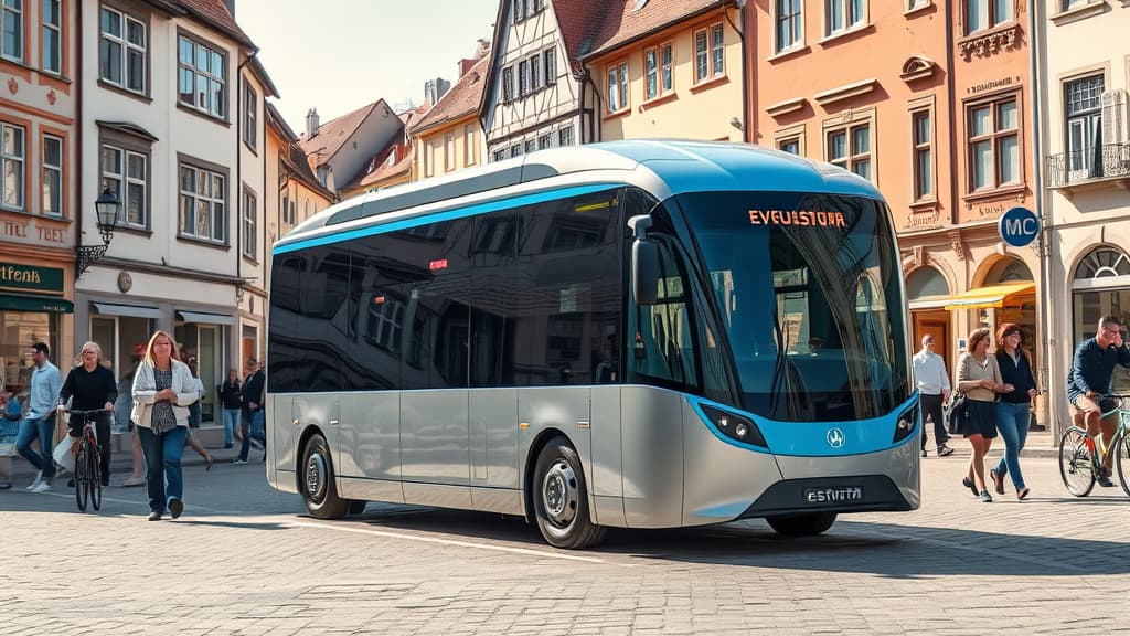 Imagry and UNVI Unveil Autonomous Electric Bus in Germany