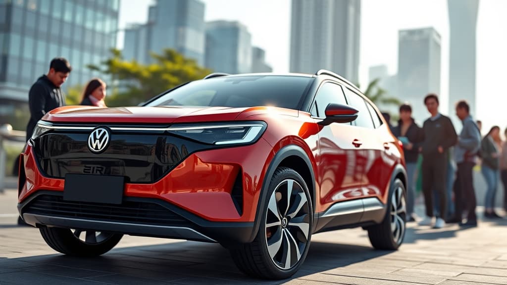 SAIC-VW Unveils ID. ERA 5X Electric SUV in China