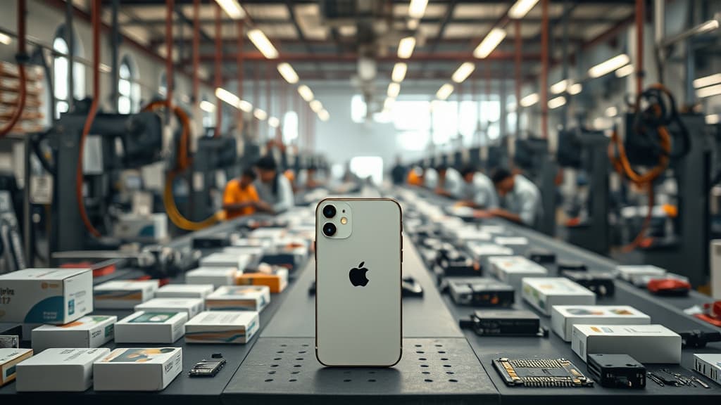 Apple Diversifies iPhone Production in India Amidst China Dependence Concerns