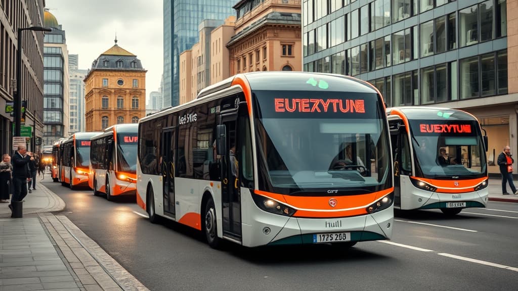 Stagecoach Deploys 42 Electric Buses in Hull