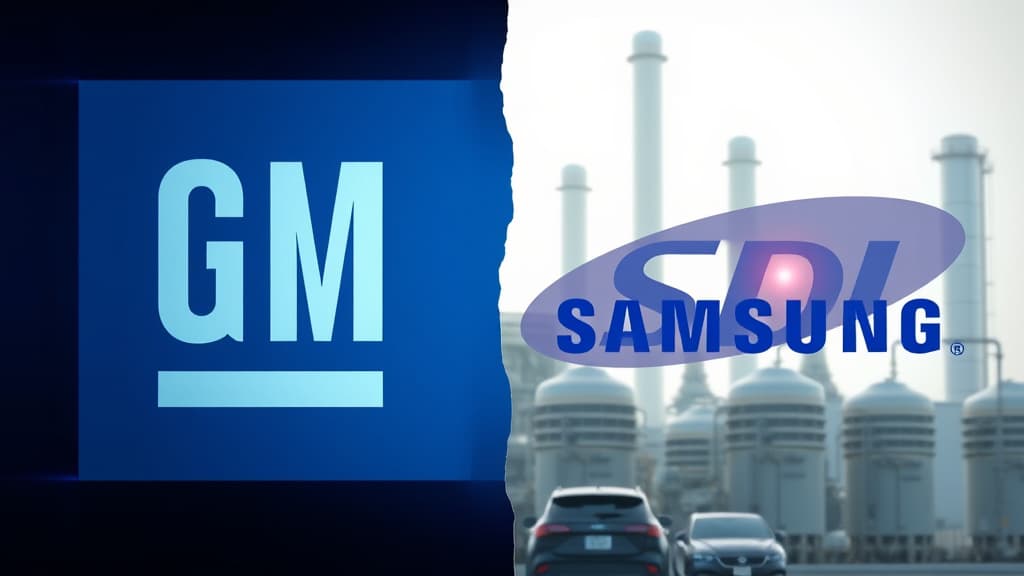 GM Exits Samsung SDI Battery Cell Joint Venture