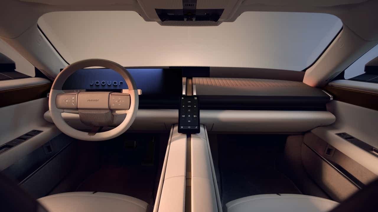 Jaguar Type 01 Dezvăluie Interior Futuristic