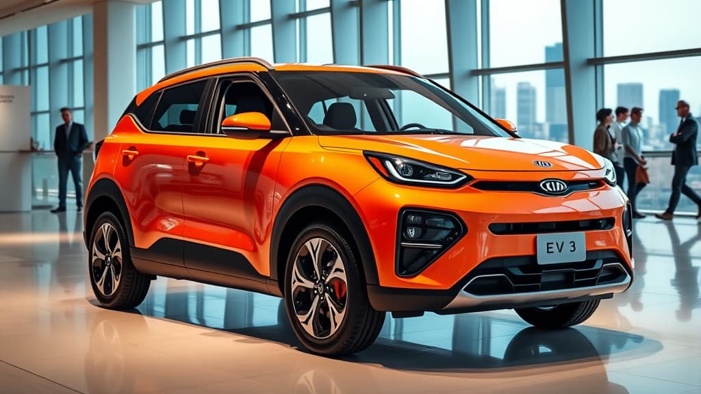 Kia EV3: de la sub 30.000 de dolari în SUA