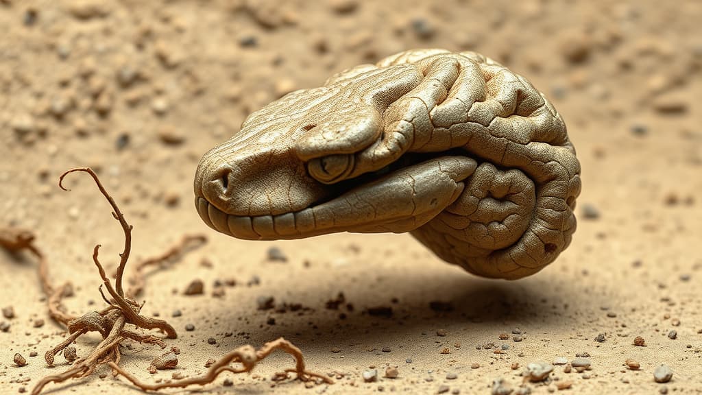 Creierul unei șerpi de 80 de milioane de ani dezvăluie un secret evolutiv surprinzător