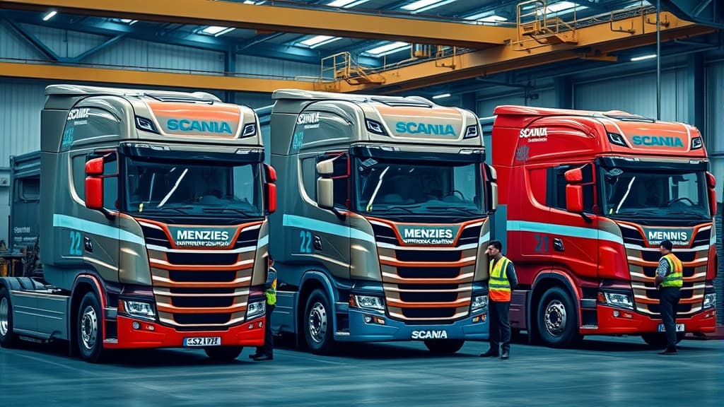 Menzies Lansează Primele Camioane Electrice HGV din Regatul Unit sub Proiectul eFREIGHT 2030