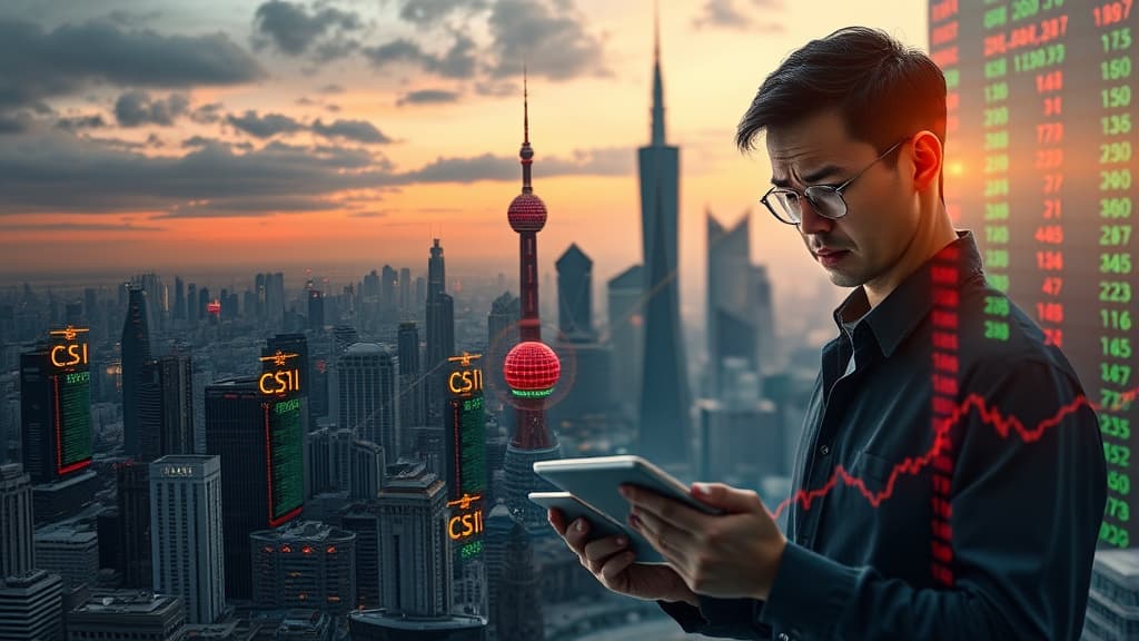 Indicele CSI 300 din China în fața incertitudinii înainte de includerea CXMT