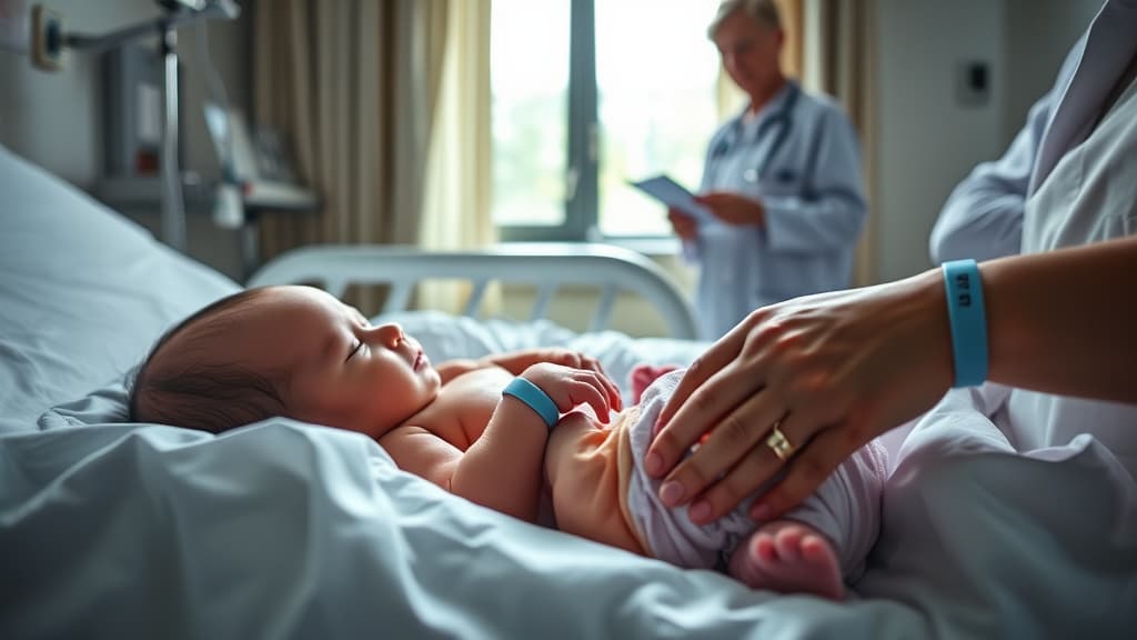 Spitalele folosesc brățări pentru a reduce riscurile la naștere