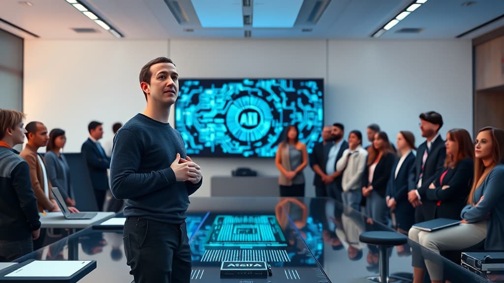 Mark Zuckerberg prezintă modelul de AI open-source, pledând pentru acces democratizat