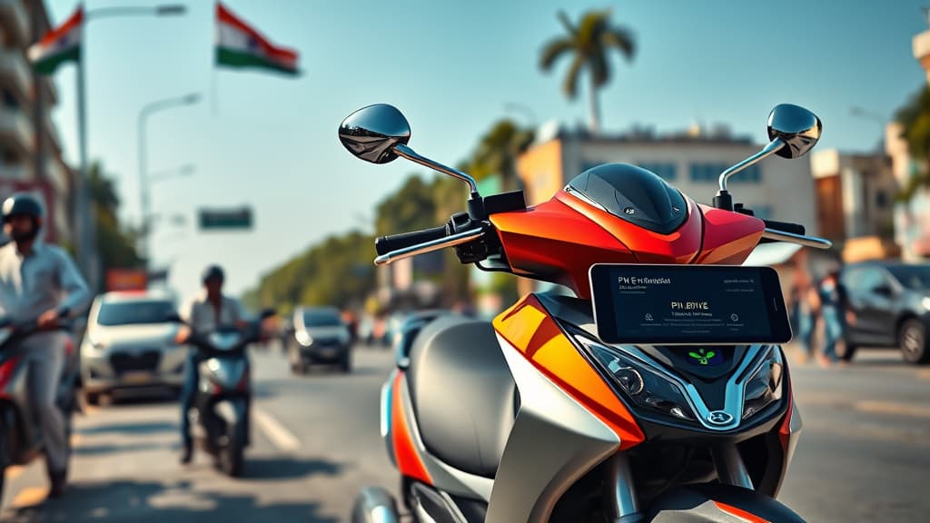 India Extinde Schema PM E-DRIVE pentru Vehicule Electrice cu Două Rote