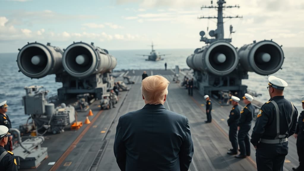 Trump Orders US Navy to Ditch Electromagnetic Catapults for Steam Power